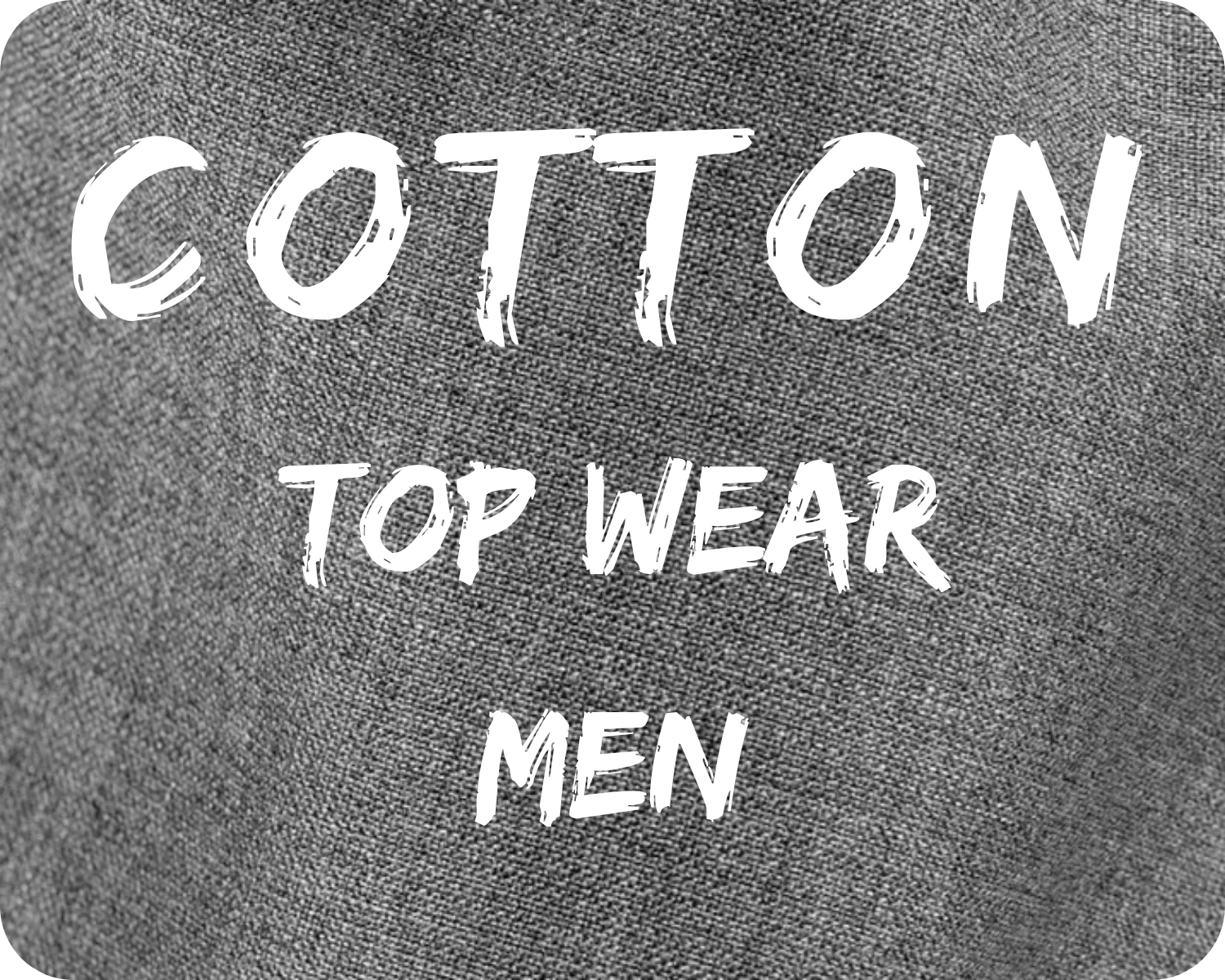 Cotton Top Wear Men