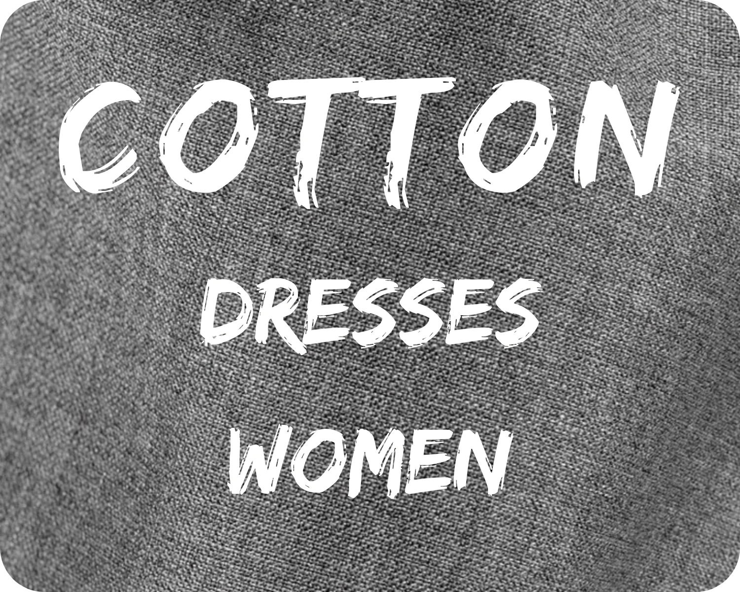 Cotton Dresses Women