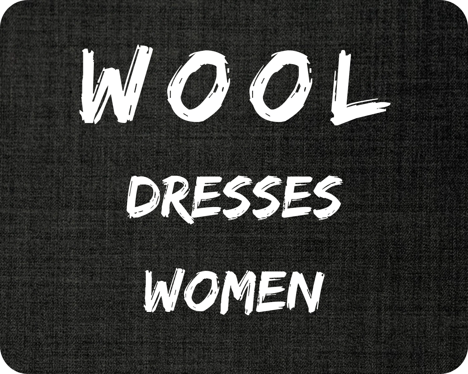 Wool Dresses Women